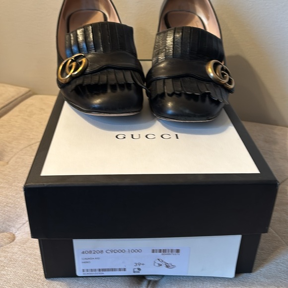 Gucci Heeled Loafers - Picture 7 of 11